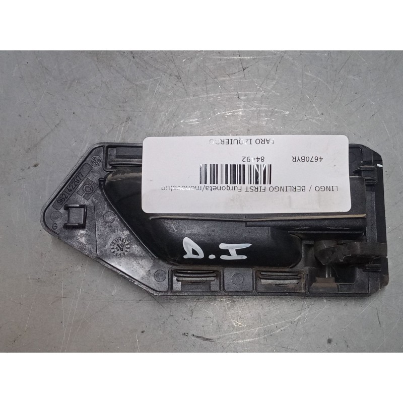 Recambio de maneta interior puerta delantera izquierda para citroën berlingo / berlingo first furgoneta/monovolumen (m_) 1.9 d 7