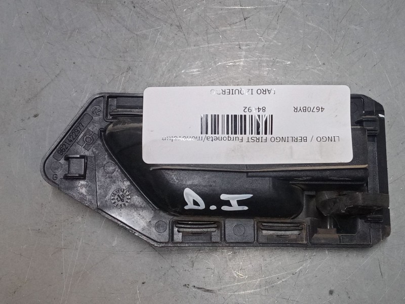Recambio de maneta interior puerta delantera izquierda para citroën berlingo / berlingo first furgoneta/monovolumen (m_) 1.9 d 7
