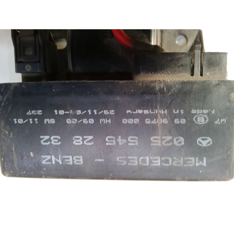 Recambio de rele electroventilador para mercedes-benz clase a (w168) a 170 cdi (168.009, 168.109) referencia OEM IAM 0255452832 