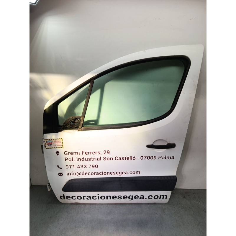Recambio de puerta delantera izquierda para citroën berlingo furgoneta/monovolumen (b9) 1.6 hdi 75 referencia OEM IAM   