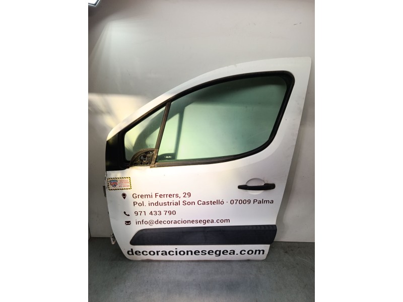 Recambio de puerta delantera izquierda para citroën berlingo furgoneta/monovolumen (b9) 1.6 hdi 75 referencia OEM IAM   