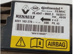 Recambio de centralita airbag para dacia sandero (bs_) 1.6 mpi 85 (bs03) referencia OEM IAM 8201163278   2