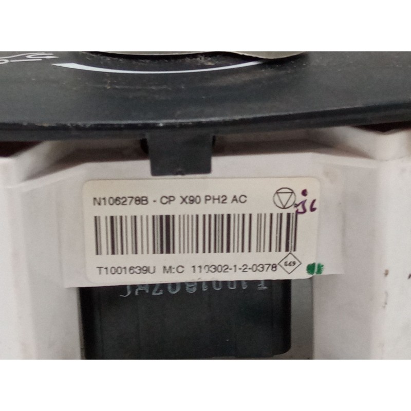 Recambio de mando calefaccion / a/a para dacia sandero (bs_) 1.6 mpi 85 (bs03) referencia OEM IAM N106278B T1001639U 