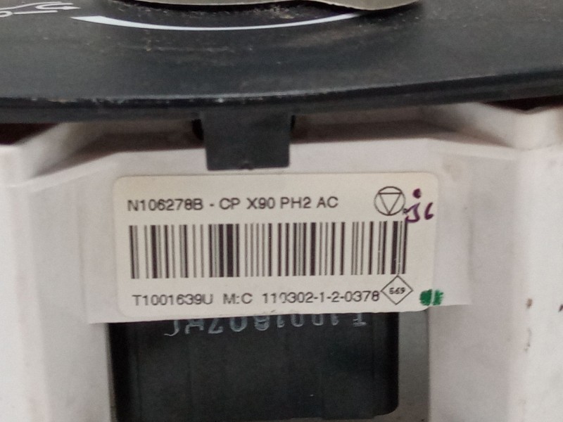 Recambio de mando calefaccion / a/a para dacia sandero (bs_) 1.6 mpi 85 (bs03) referencia OEM IAM N106278B T1001639U 
