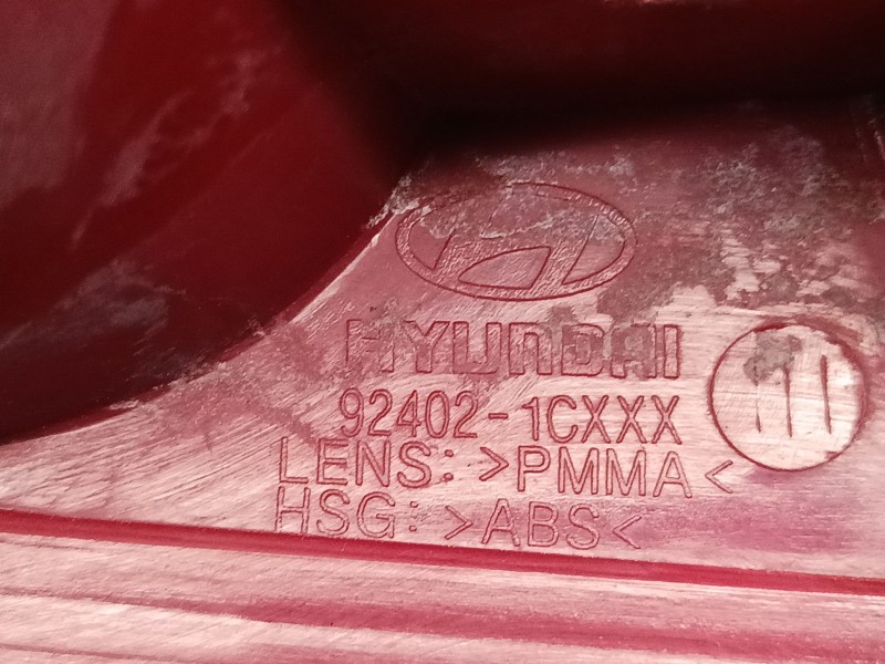 Recambio de piloto trasero derecho para hyundai getz (tb) 1.1 referencia OEM IAM 924021CXXX  