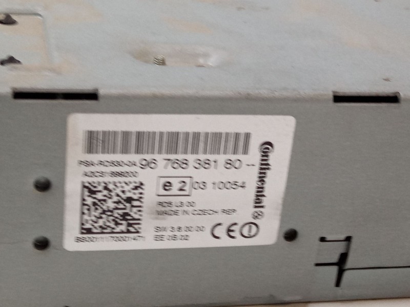 Recambio de radio para citroën c4 ii (nc_) 1.6 hdi 90 referencia OEM IAM 9676838180 9666027477 