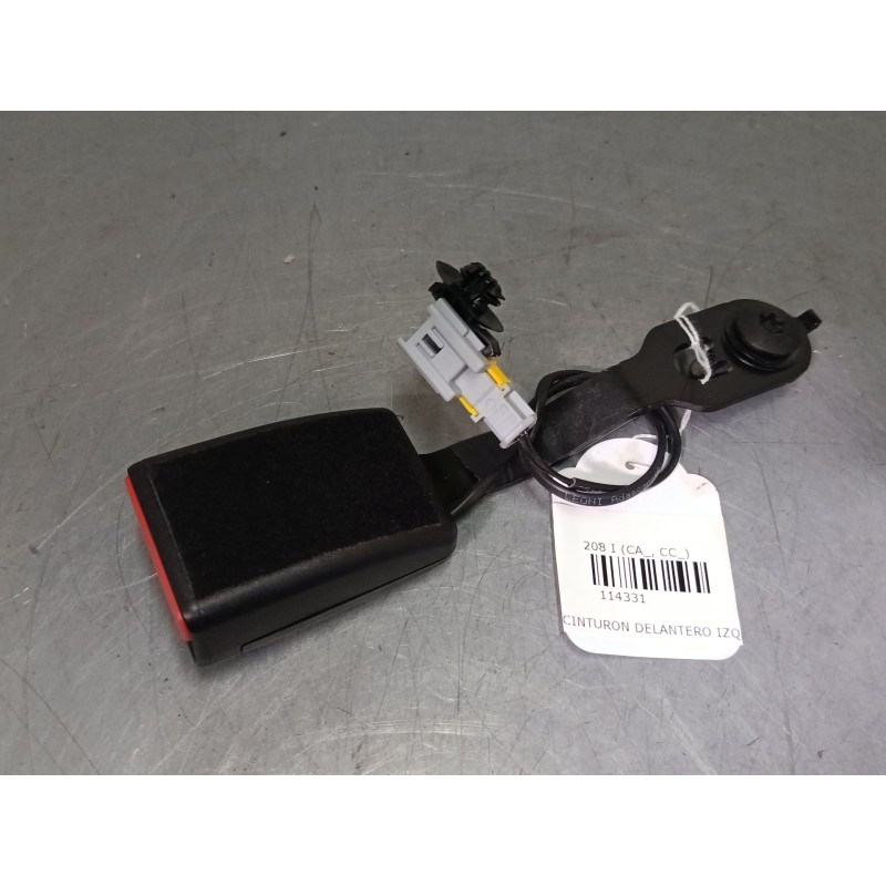 Recambio de anclaje cinturon delantero izquierdo para peugeot 208 i (ca_, cc_) 1.2 vti 82 referencia OEM IAM   