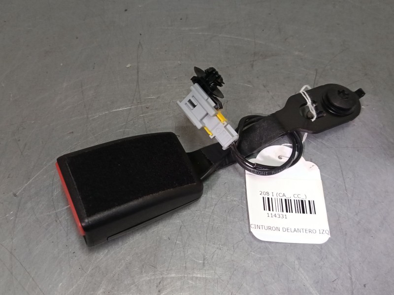 Recambio de anclaje cinturon delantero izquierdo para peugeot 208 i (ca_, cc_) 1.2 vti 82 referencia OEM IAM   