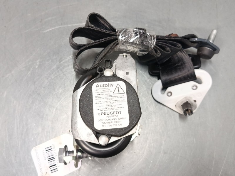 Recambio de cinturon seguridad delantero derecho para peugeot 208 i (ca_, cc_) 1.2 vti 82 referencia OEM IAM 98029971XX  
