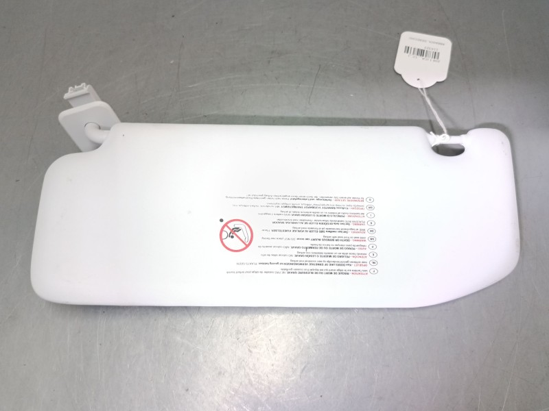 Recambio de parasol derecho para peugeot 208 i (ca_, cc_) 1.2 vti 82 referencia OEM IAM   