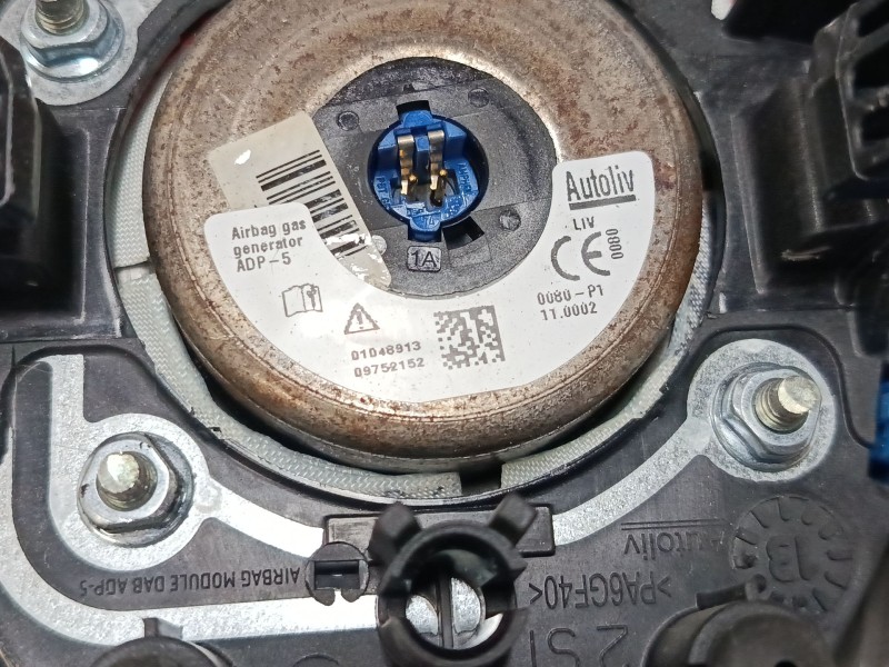 Recambio de airbag volante para peugeot 208 i (ca_, cc_) 1.2 vti 82 referencia OEM IAM 96728484ZD  