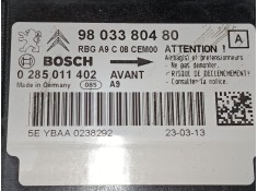 Recambio de centralita airbag para peugeot 208 i (ca_, cc_) 1.2 vti 82 referencia OEM IAM 9803380480   2