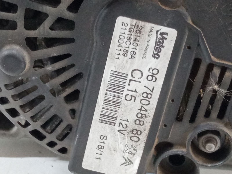 Recambio de alternador para citroën c4 ii (nc_) 1.6 hdi 90 referencia OEM IAM 9678048880  
