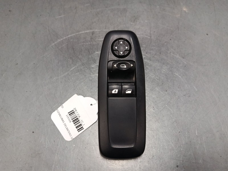 Recambio de mando elevalunas delantero izquierdo para peugeot 208 i (ca_, cc_) 1.2 vti 82 referencia OEM IAM   