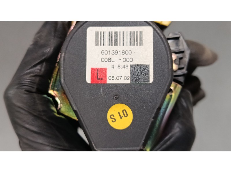 Recambio de cinturon seguridad delantero izquierdo para volkswagen touareg (7la, 7l6, 7l7) 5.0 v10 tdi referencia OEM IAM 601391