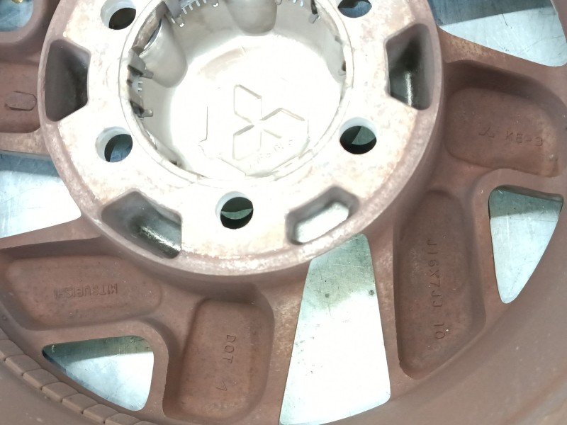 Recambio de llanta aluminio 16´´ para mitsubishi montero sport i (k7_, k9_) 2.5 td (k94w, k74t) referencia OEM IAM MR519997 MB81