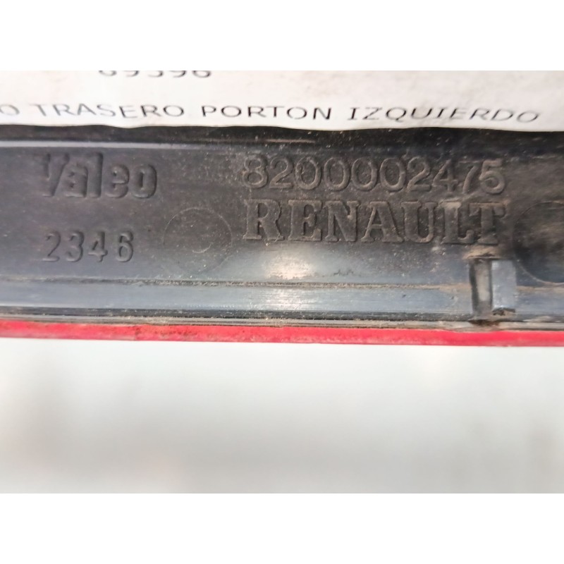 Recambio de piloto trasero porton izquierdo para renault laguna ii (bg0/1_) 1.9 dci (bg08, bg0g) referencia OEM IAM 8200002475  