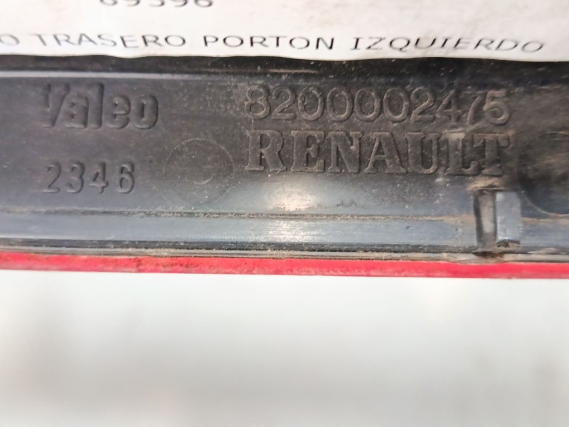 Recambio de piloto trasero porton izquierdo para renault laguna ii (bg0/1_) 1.9 dci (bg08, bg0g) referencia OEM IAM 8200002475  