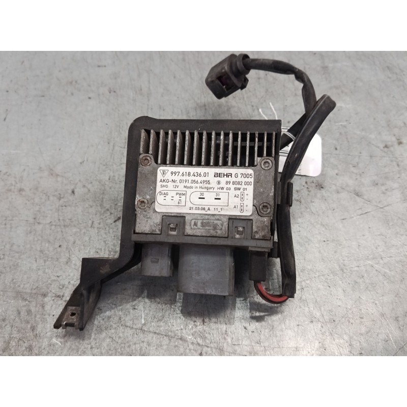 Recambio de centralita electroventilador para porsche cayman (987) s 3.4 referencia OEM IAM 99761843601 898082000 01910564955