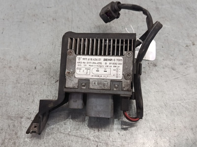Recambio de centralita electroventilador para porsche cayman (987) s 3.4 referencia OEM IAM 99761843601 898082000 01910564955
