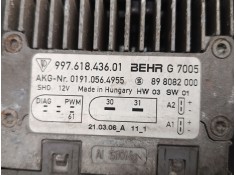 Recambio de centralita electroventilador para porsche cayman (987) s 3.4 referencia OEM IAM 99761843601 898082000 01910564955 2