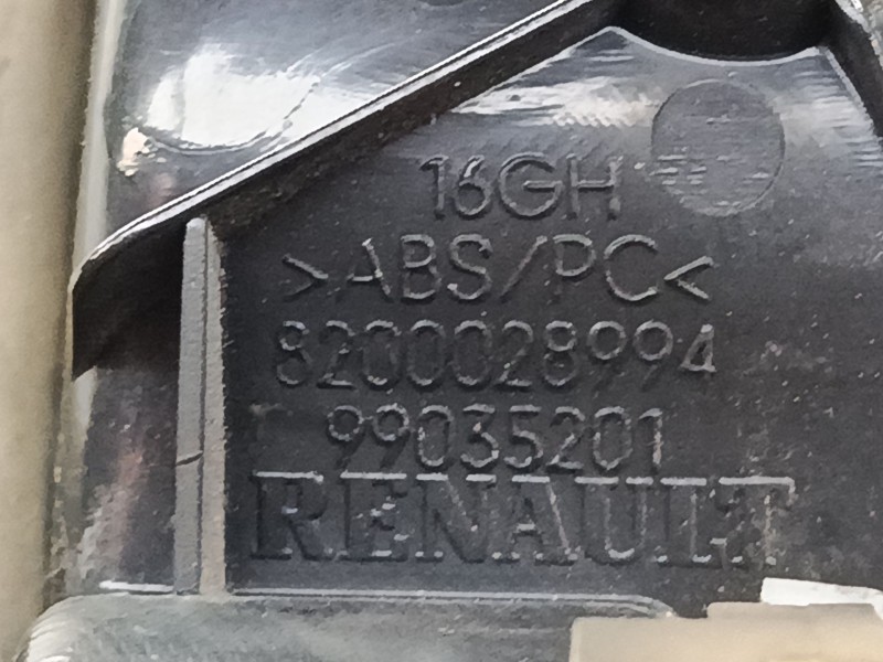 Recambio de maneta interior puerta delantera izquierda para opel vivaro a furgoneta (x83) 1.9 dti (f7) referencia OEM IAM 820002