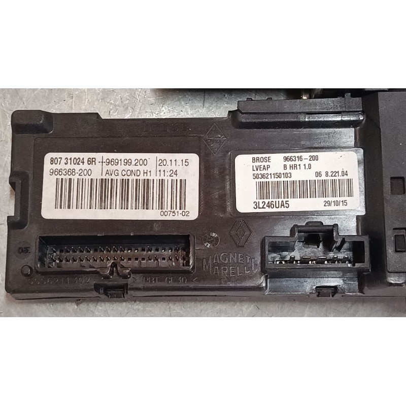 Recambio de motor elevaluna delantero izquierdo para renault megane iii hatchback (bz0/1_, b3_) 1.2 tce (bz2b, bz11) referencia 