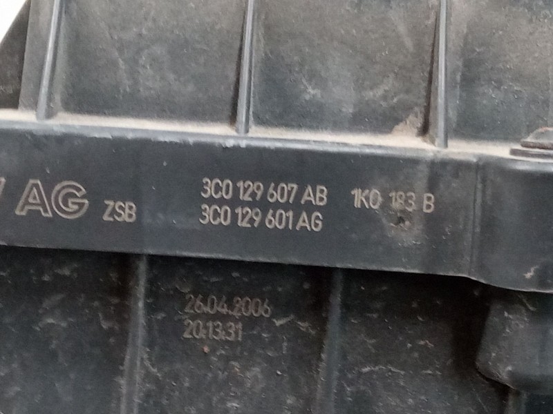 Recambio de caja filtro de aire para volkswagen passat b6 (3c2) 2.0 tdi 16v referencia OEM IAM   