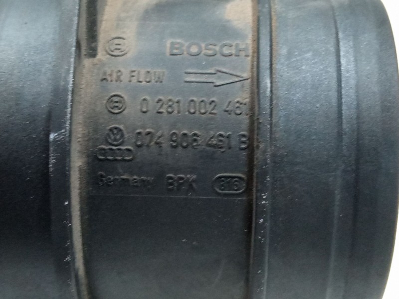 Recambio de caudalimetro para volkswagen passat b6 (3c2) 2.0 tdi 16v referencia OEM IAM 074906461B  