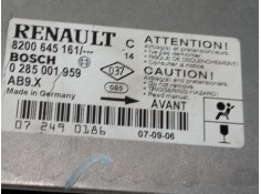 Recambio de centralita airbag para renault clio iii (br0/1, cr0/1) 1.5 dci (br17, cr17) referencia OEM IAM 8200645161 0285001959 2