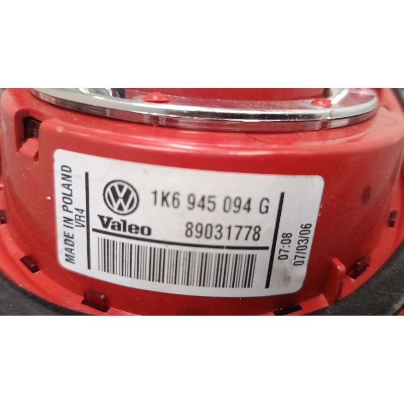 Recambio de piloto trasero porton derecho para volkswagen golf v (1k1) 1.4 16v referencia OEM IAM 1K6945094G 89031778 