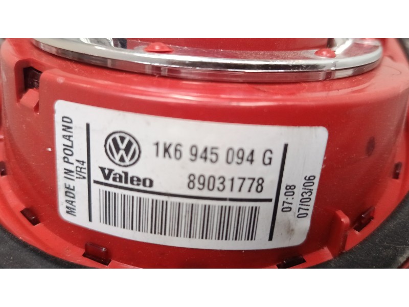Recambio de piloto trasero porton derecho para volkswagen golf v (1k1) 1.4 16v referencia OEM IAM 1K6945094G 89031778 