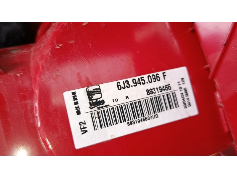 Recambio de piloto trasero derecho para seat ibiza iv sc (6j1, 6p5) 1.4 referencia OEM IAM 6J3945096F  