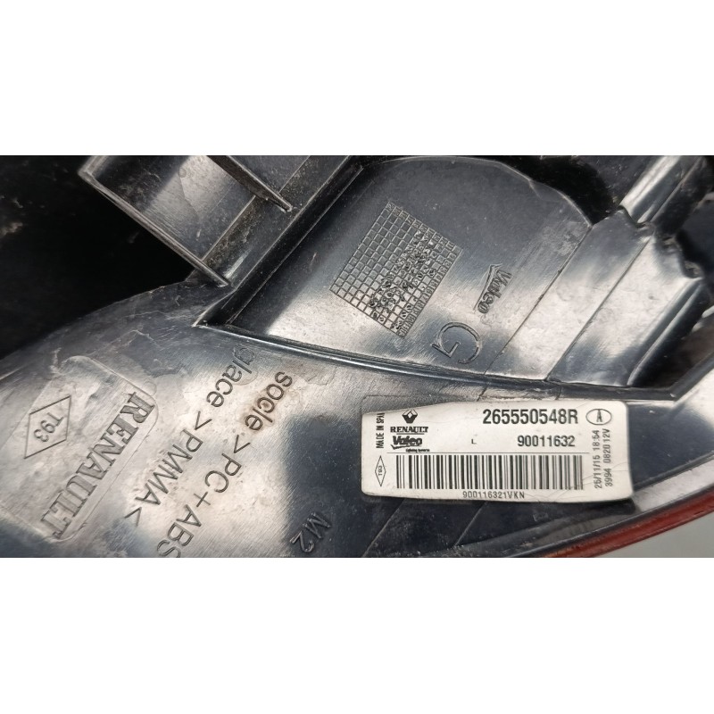 Recambio de piloto trasero izquierdo para renault megane iii hatchback (bz0/1_, b3_) 1.2 tce (bz2b, bz11) referencia OEM IAM 265