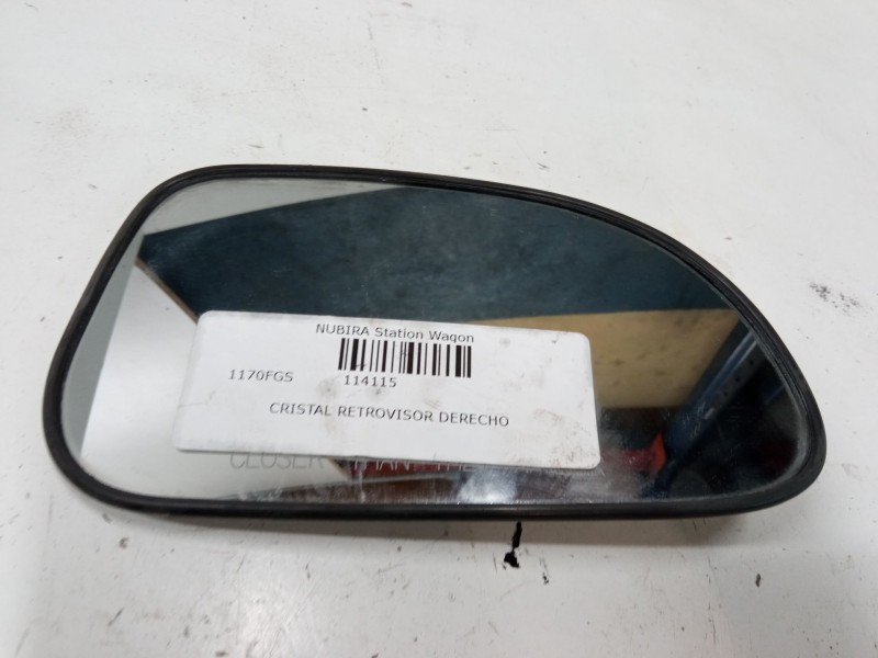 Recambio de cristal retrovisor derecho para chevrolet nubira station wagon 1.6 referencia OEM IAM   