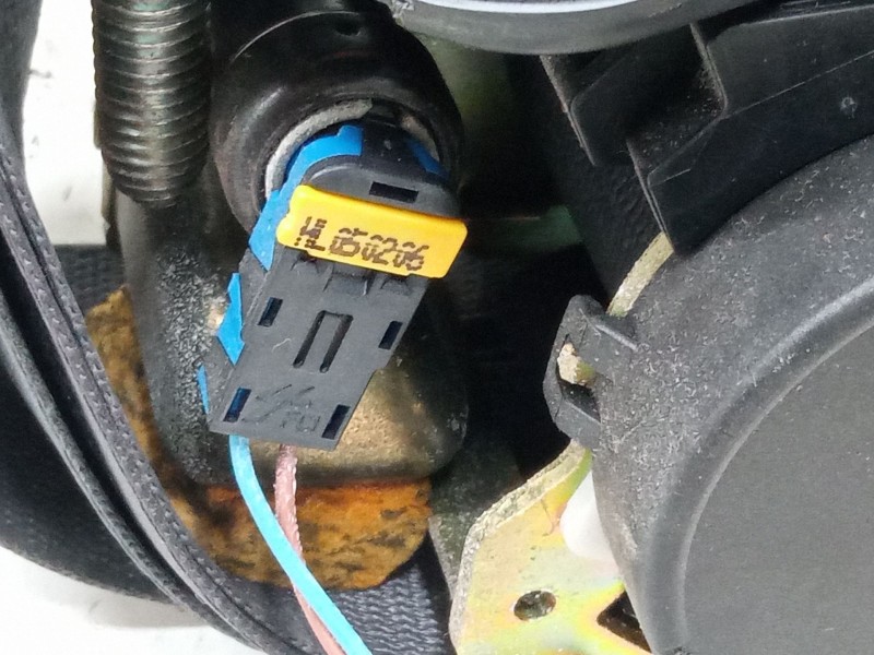 Recambio de cinturon seguridad trasero derecho para renault scénic ii (jm0/1_) 2.0 (jm05, jm0u, jm1n, jm1u, jm2v) referencia OEM