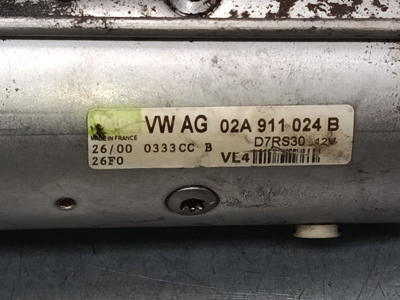 Recambio de motor arranque para audi a3 (8l1) 1.9 tdi referencia OEM IAM   