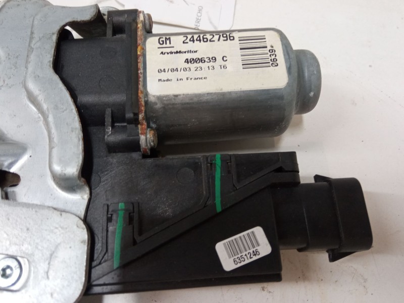 Recambio de elevalunas electrico delantero derecho para opel combo tour 1.6 referencia OEM IAM 24462796  