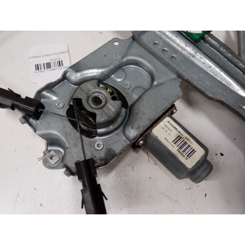 Recambio de elevalunas electrico derecho 3p para renault clio iii (br0/1, cr0/1) 1.5 dci (br17, cr17) referencia OEM IAM 400857 