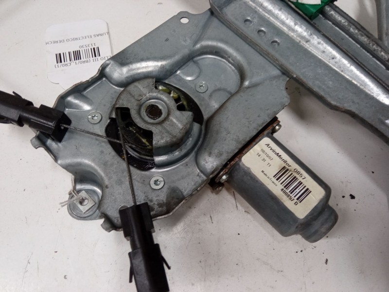 Recambio de elevalunas electrico derecho 3p para renault clio iii (br0/1, cr0/1) 1.5 dci (br17, cr17) referencia OEM IAM 400857 
