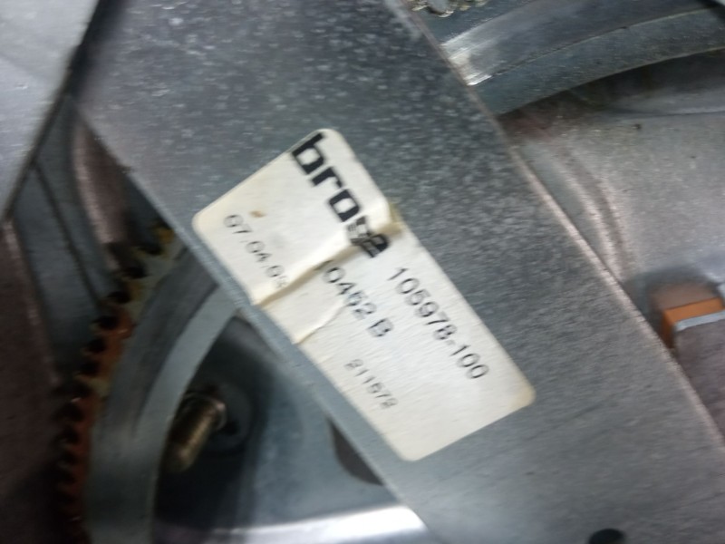Recambio de elevalunas electrico trasero derecho para opel astra g descapotable (t98) 1.6 (f67) referencia OEM IAM  105978100 