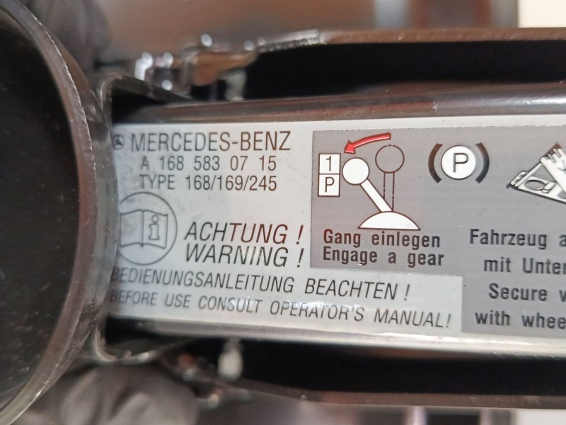 Recambio de gato para mercedes-benz clase a (w169) a 160 (169.031, 169.331) referencia OEM IAM a1685830715  