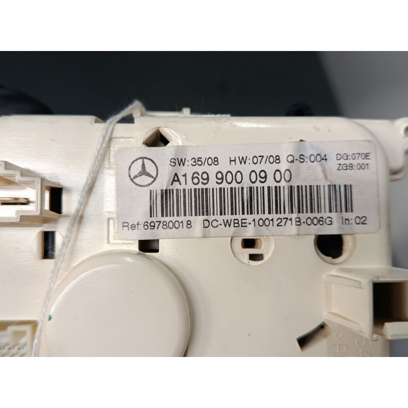 Recambio de mando calefaccion / a/a para mercedes-benz clase a (w169) a 160 (169.031, 169.331) referencia OEM IAM A1699000900  