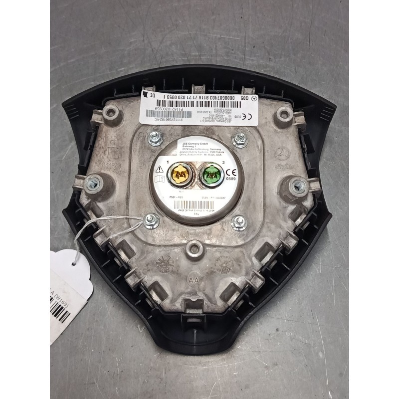 Recambio de airbag volante para mercedes-benz clase a (w169) a 160 (169.031, 169.331) referencia OEM IAM 311127596162  