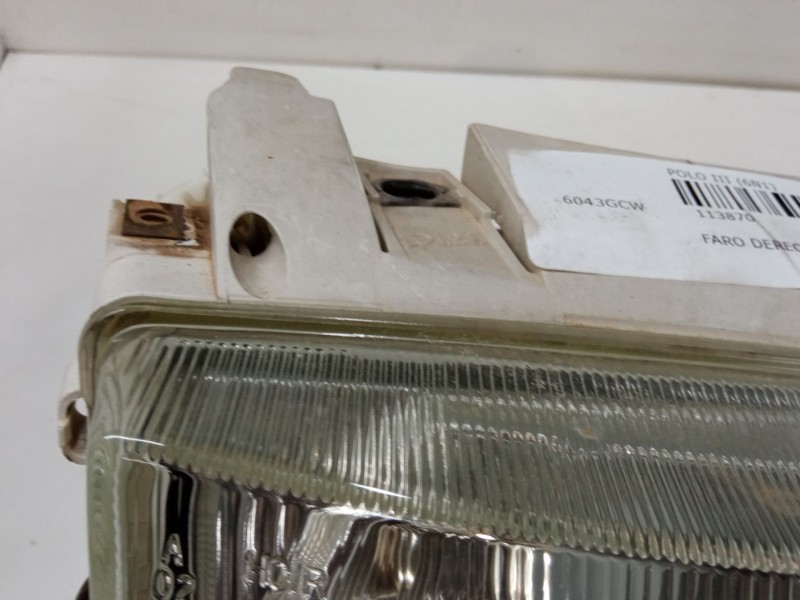 Recambio de faro derecho para volkswagen polo iii (6n1) 60 1.4 referencia OEM IAM   