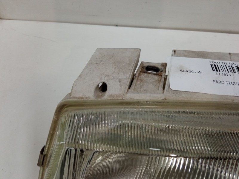 Recambio de faro izquierdo para volkswagen polo iii (6n1) 60 1.4 referencia OEM IAM   