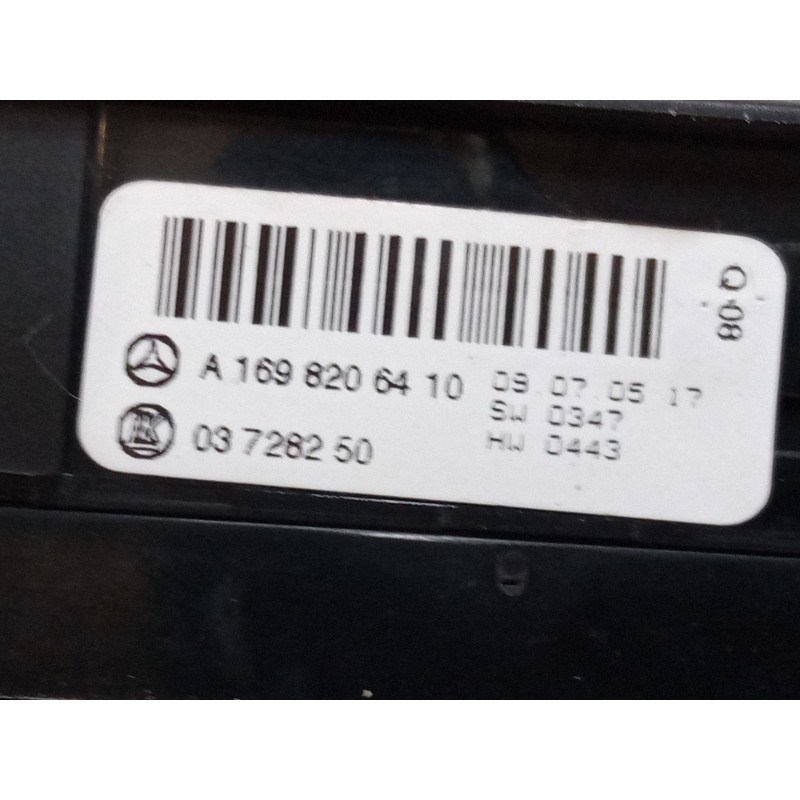 Recambio de mando elevalunas delantero izquierdo para mercedes-benz clase b sports tourer (w245) b 180 cdi (245.207) referencia 