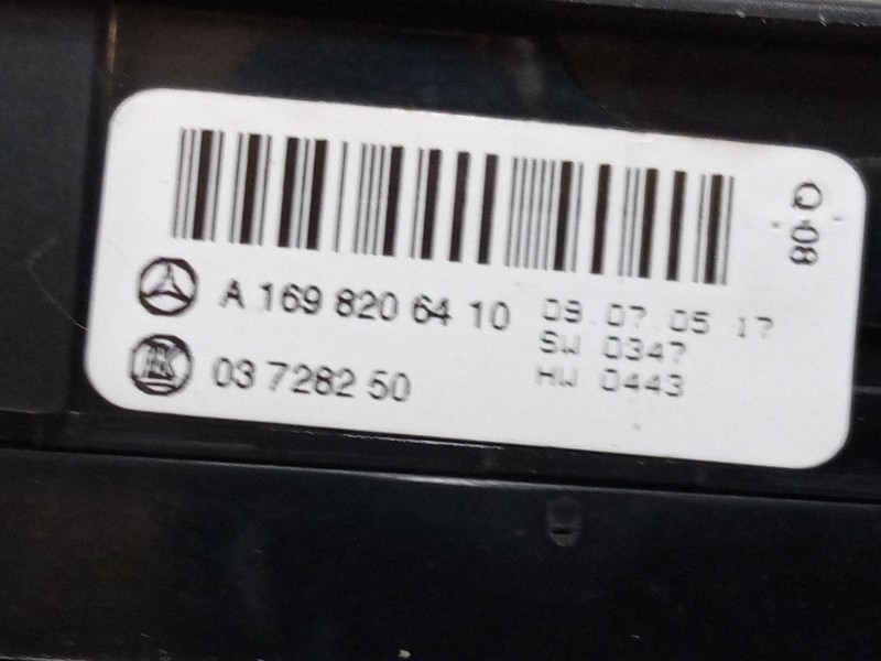 Recambio de mando elevalunas delantero izquierdo para mercedes-benz clase b sports tourer (w245) b 180 cdi (245.207) referencia 