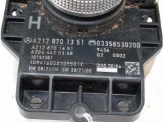 Recambio de mando navegador para mercedes-benz clase e (w212) e 350 cgi (212.057) referencia OEM IAM A2128701351   2