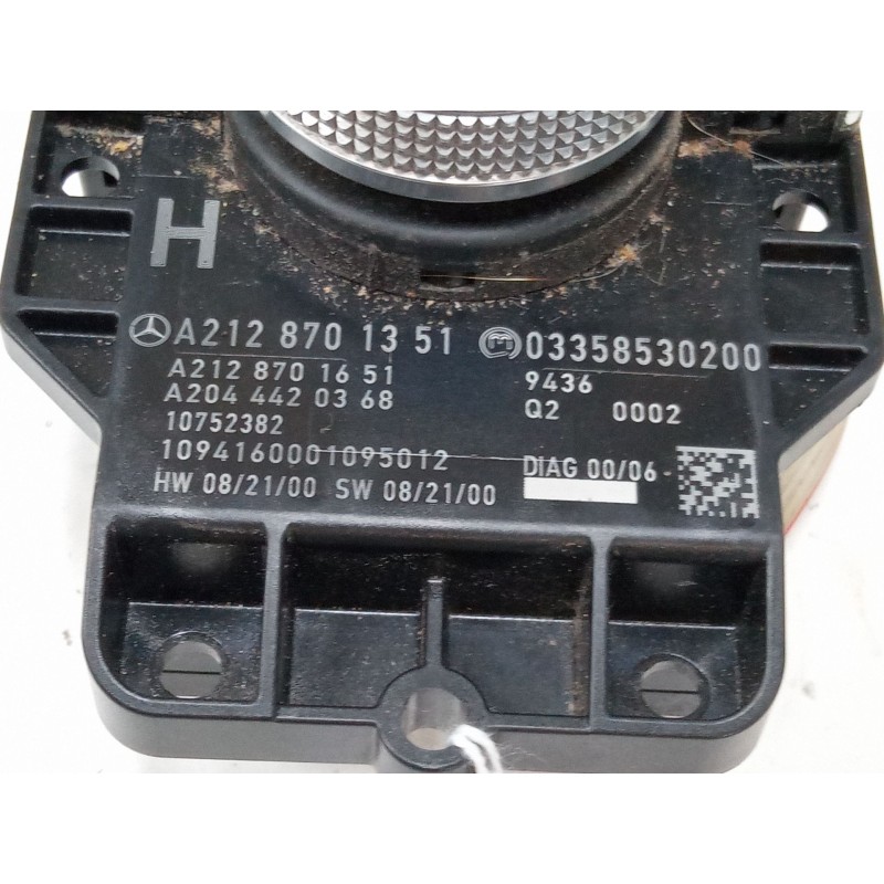 Recambio de mando navegador para mercedes-benz clase e (w212) e 350 cgi (212.057) referencia OEM IAM A2128701351  
